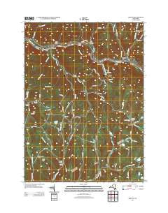 Horton New York Historical topographic map, 1:24000 scale, 7.5 X 7.5 Minute, Year 2013