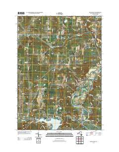 Houghton New York Historical topographic map, 1:24000 scale, 7.5 X 7.5 Minute, Year 2013