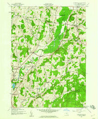 Hubbardsville New York Historical topographic map, 1:24000 scale, 7.5 X 7.5 Minute, Year 1943