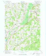 Hubbardsville New York Historical topographic map, 1:24000 scale, 7.5 X 7.5 Minute, Year 1943