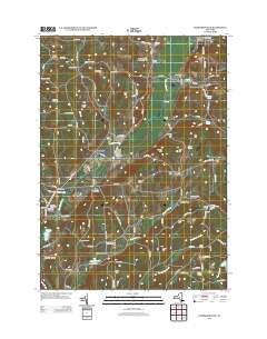 Hubbardsville New York Historical topographic map, 1:24000 scale, 7.5 X 7.5 Minute, Year 2013