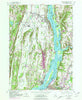 Hudson North New York Historical topographic map, 1:24000 scale, 7.5 X 7.5 Minute, Year 1980