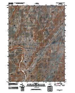 Hudson Falls New York Historical topographic map, 1:24000 scale, 7.5 X 7.5 Minute, Year 2010