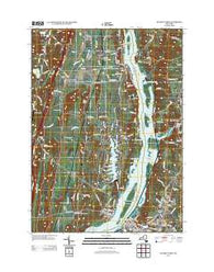 Hudson North New York Historical topographic map, 1:24000 scale, 7.5 X 7.5 Minute, Year 2013