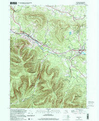Hunter New York Historical topographic map, 1:24000 scale, 7.5 X 7.5 Minute, Year 1997