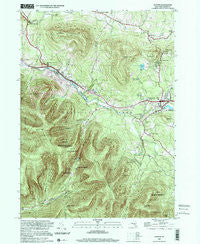 Hunter New York Historical topographic map, 1:24000 scale, 7.5 X 7.5 Minute, Year 1997