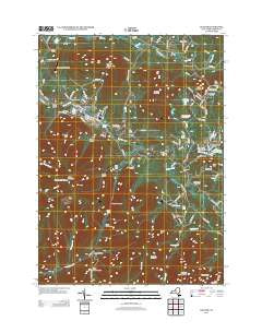 Hunter New York Historical topographic map, 1:24000 scale, 7.5 X 7.5 Minute, Year 2013