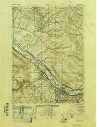 Ilion New York Historical topographic map, 1:25000 scale, 7.5 X 7.5 Minute, Year 1949