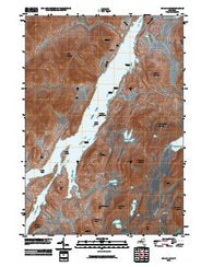Indian Lake New York Historical topographic map, 1:24000 scale, 7.5 X 7.5 Minute, Year 2010