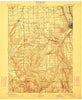 Ithaca New York Historical topographic map, 1:62500 scale, 15 X 15 Minute, Year 1895