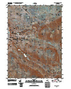 Ithaca East New York Historical topographic map, 1:24000 scale, 7.5 X 7.5 Minute, Year 2010