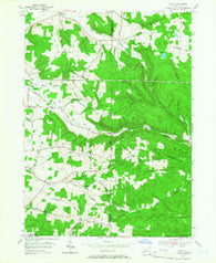 Ivory New York Historical topographic map, 1:24000 scale, 7.5 X 7.5 Minute, Year 1954