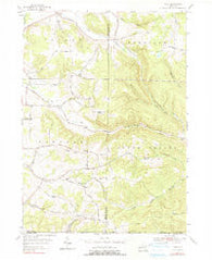Ivory New York Historical topographic map, 1:24000 scale, 7.5 X 7.5 Minute, Year 1954
