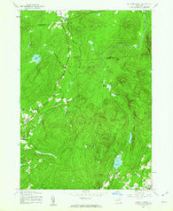 Jackson Summit New York Historical topographic map, 1:24000 scale, 7.5 X 7.5 Minute, Year 1945