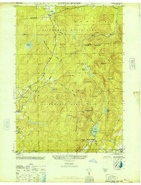 Jackson Summit New York Historical topographic map, 1:24000 scale, 7.5 X 7.5 Minute, Year 1946