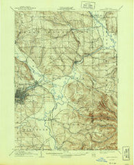 Jamestown New York Historical topographic map, 1:62500 scale, 15 X 15 Minute, Year 1905