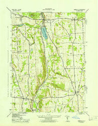 Jamesville New York Historical topographic map, 1:31680 scale, 7.5 X 7.5 Minute, Year 1943