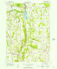 Jamesville New York Historical topographic map, 1:24000 scale, 7.5 X 7.5 Minute, Year 1955