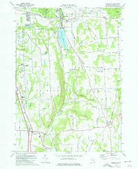 Jamesville New York Historical topographic map, 1:24000 scale, 7.5 X 7.5 Minute, Year 1973