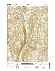 Jamesville New York Current topographic map, 1:24000 scale, 7.5 X 7.5 Minute, Year 2016