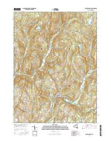 Jeffersonville New York Current topographic map, 1:24000 scale, 7.5 X 7.5 Minute, Year 2016
