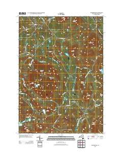 Johnsburg New York Historical topographic map, 1:24000 scale, 7.5 X 7.5 Minute, Year 2013