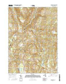 Johnsonburg New York Current topographic map, 1:24000 scale, 7.5 X 7.5 Minute, Year 2016