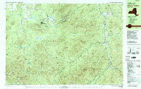 Keene Valley New York Historical topographic map, 1:25000 scale, 7.5 X 15 Minute, Year 1979