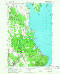 Keeseville New York Historical topographic map, 1:24000 scale, 7.5 X 7.5 Minute, Year 1966