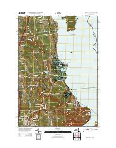 Keeseville New York Historical topographic map, 1:24000 scale, 7.5 X 7.5 Minute, Year 2013