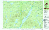 Kempshall Mtn New York Historical topographic map, 1:25000 scale, 7.5 X 15 Minute, Year 1979