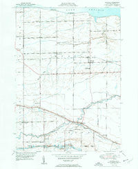 Kendall New York Historical topographic map, 1:24000 scale, 7.5 X 7.5 Minute, Year 1951