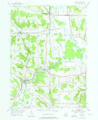Kennedy New York Historical topographic map, 1:24000 scale, 7.5 X 7.5 Minute, Year 1954