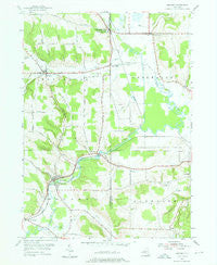 Kennedy New York Historical topographic map, 1:24000 scale, 7.5 X 7.5 Minute, Year 1954