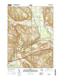Kennedy New York Current topographic map, 1:24000 scale, 7.5 X 7.5 Minute, Year 2016