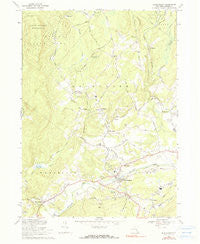 Kerhonkson New York Historical topographic map, 1:24000 scale, 7.5 X 7.5 Minute, Year 1969