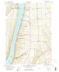 Keuka Park New York Historical topographic map, 1:24000 scale, 7.5 X 7.5 Minute, Year 1942