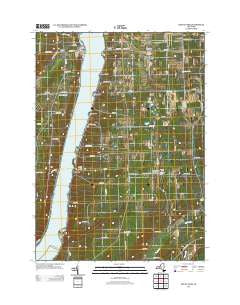 Keuka Park New York Historical topographic map, 1:24000 scale, 7.5 X 7.5 Minute, Year 2013