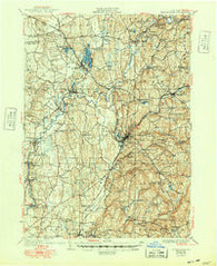 Kinderhook New York Historical topographic map, 1:62500 scale, 15 X 15 Minute, Year 1949