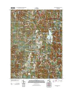 Kinderhook New York Historical topographic map, 1:24000 scale, 7.5 X 7.5 Minute, Year 2013