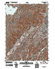 Kingston West New York Historical topographic map, 1:24000 scale, 7.5 X 7.5 Minute, Year 2010