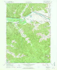 Knapp Creek New York Historical topographic map, 1:24000 scale, 7.5 X 7.5 Minute, Year 1961