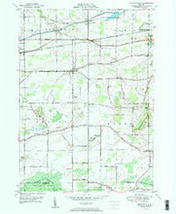 Knowlesville New York Historical topographic map, 1:24000 scale, 7.5 X 7.5 Minute, Year 1950
