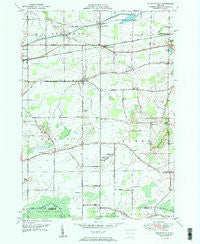 Knowlesville New York Historical topographic map, 1:24000 scale, 7.5 X 7.5 Minute, Year 1950