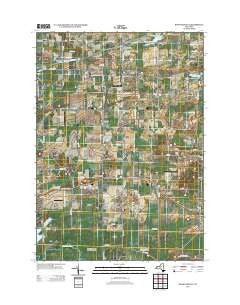 Knowlesville New York Historical topographic map, 1:24000 scale, 7.5 X 7.5 Minute, Year 2013