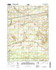 Knowlesville New York Current topographic map, 1:24000 scale, 7.5 X 7.5 Minute, Year 2016