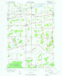 Knowlesville New York Historical topographic map, 1:24000 scale, 7.5 X 7.5 Minute, Year 1950