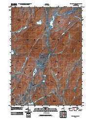 Kunjamuk River New York Historical topographic map, 1:24000 scale, 7.5 X 7.5 Minute, Year 2010