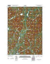 Kunjamuk River New York Historical topographic map, 1:24000 scale, 7.5 X 7.5 Minute, Year 2013