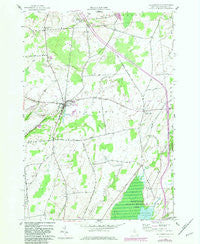 La Fargeville New York Historical topographic map, 1:24000 scale, 7.5 X 7.5 Minute, Year 1982